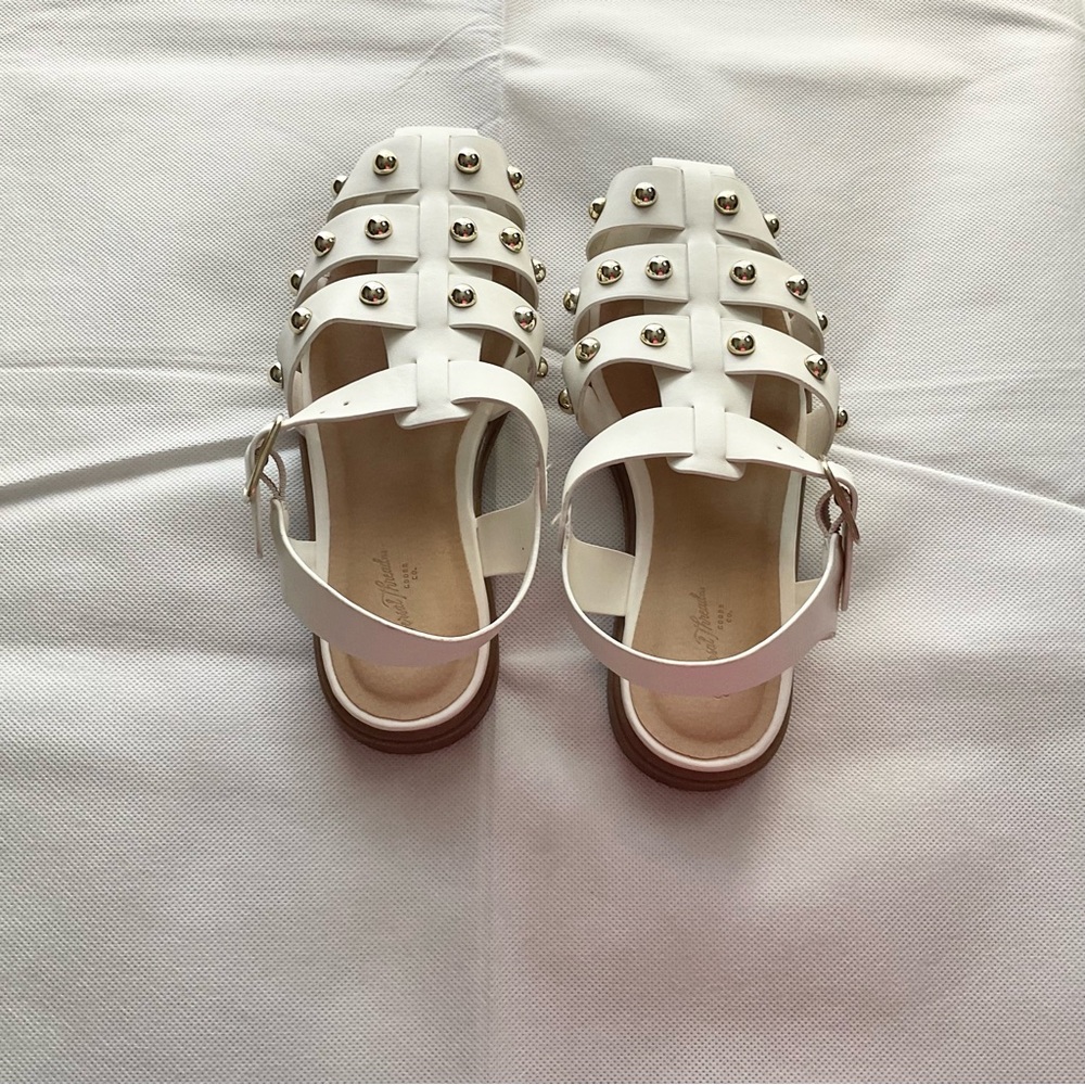 Universal Thread White Studded Sandals - image 2